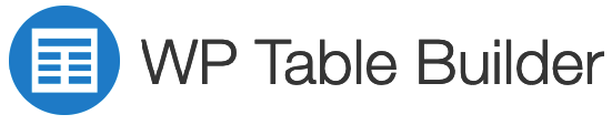 wp table builder logo - Themefic