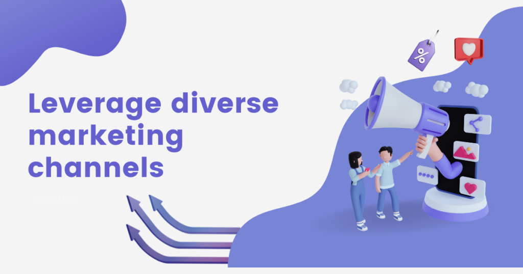 Leverage diverse marketing channels