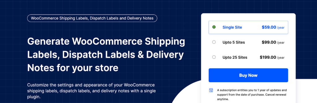 WooCommerce Shipping labels, Dispatch Labels, and Delivery Notes - best WooCommerce plugins