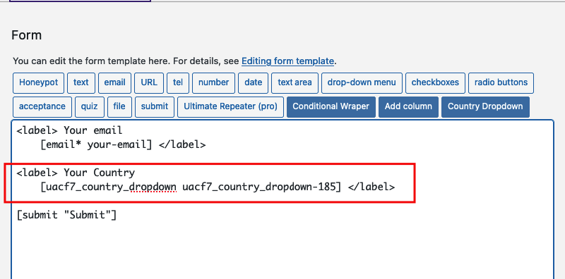 contact form 7 country state dropdown plugin