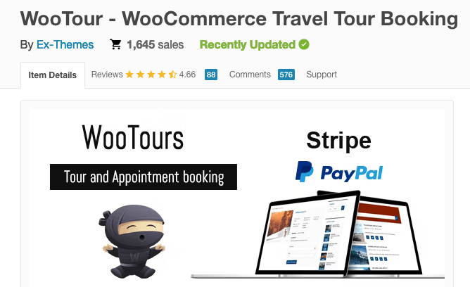 woocommerce travel