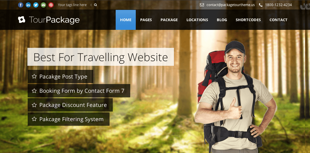 Tour Package | WordPress Travel Theme