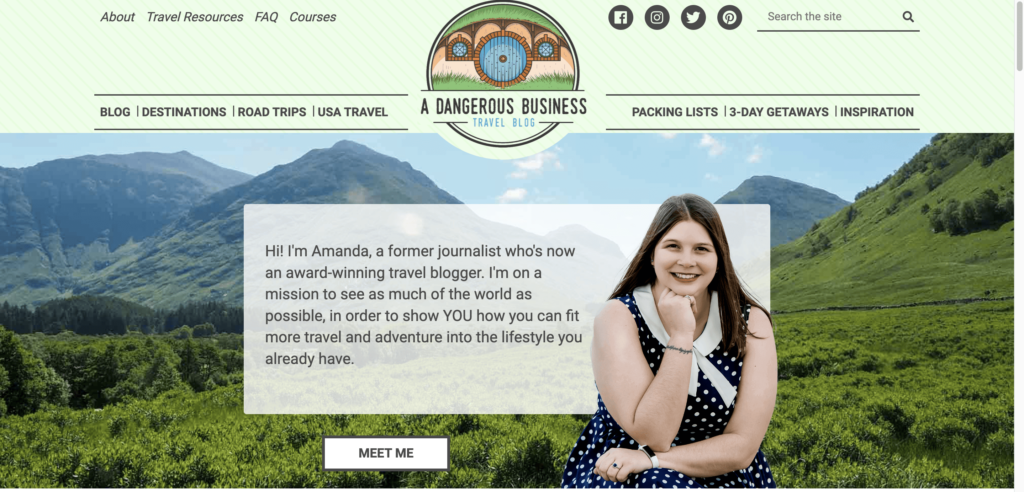 Traveler - Amanda Williams from Dangerous Business