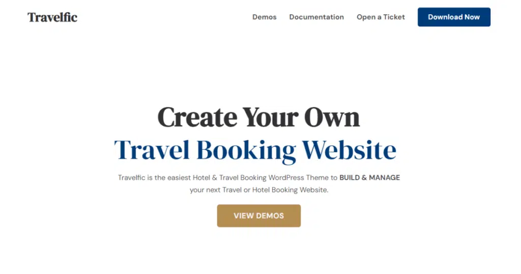 Homepage of Travelfic