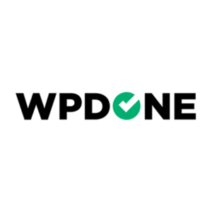 wpdone logo square 2 - Themefic