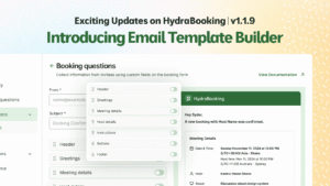 Hydra Booking Email Template Image - Themefic