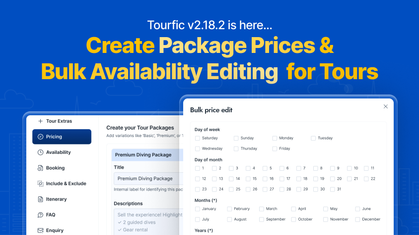 Tourfic Tour Packge Pricing - Themefic