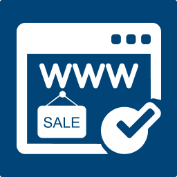 domain for sale icon - Themefic