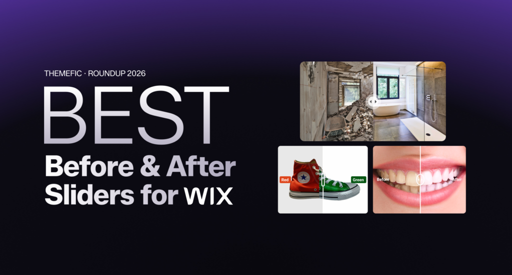 Best Before After Slider Apps for Wix